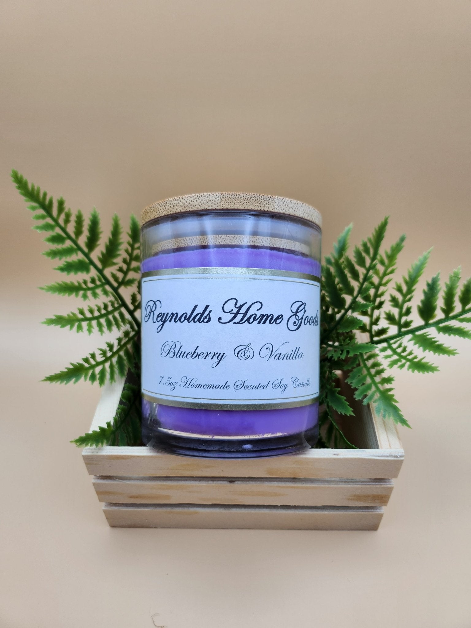 Blueberry & Vanilla 7.5oz Candles - Reynolds Home Goods