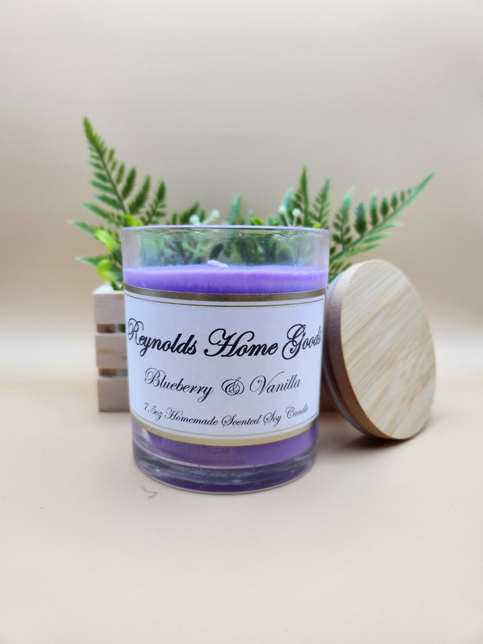 Blueberry & Vanilla 7.5oz Candles - Reynolds Home Goods