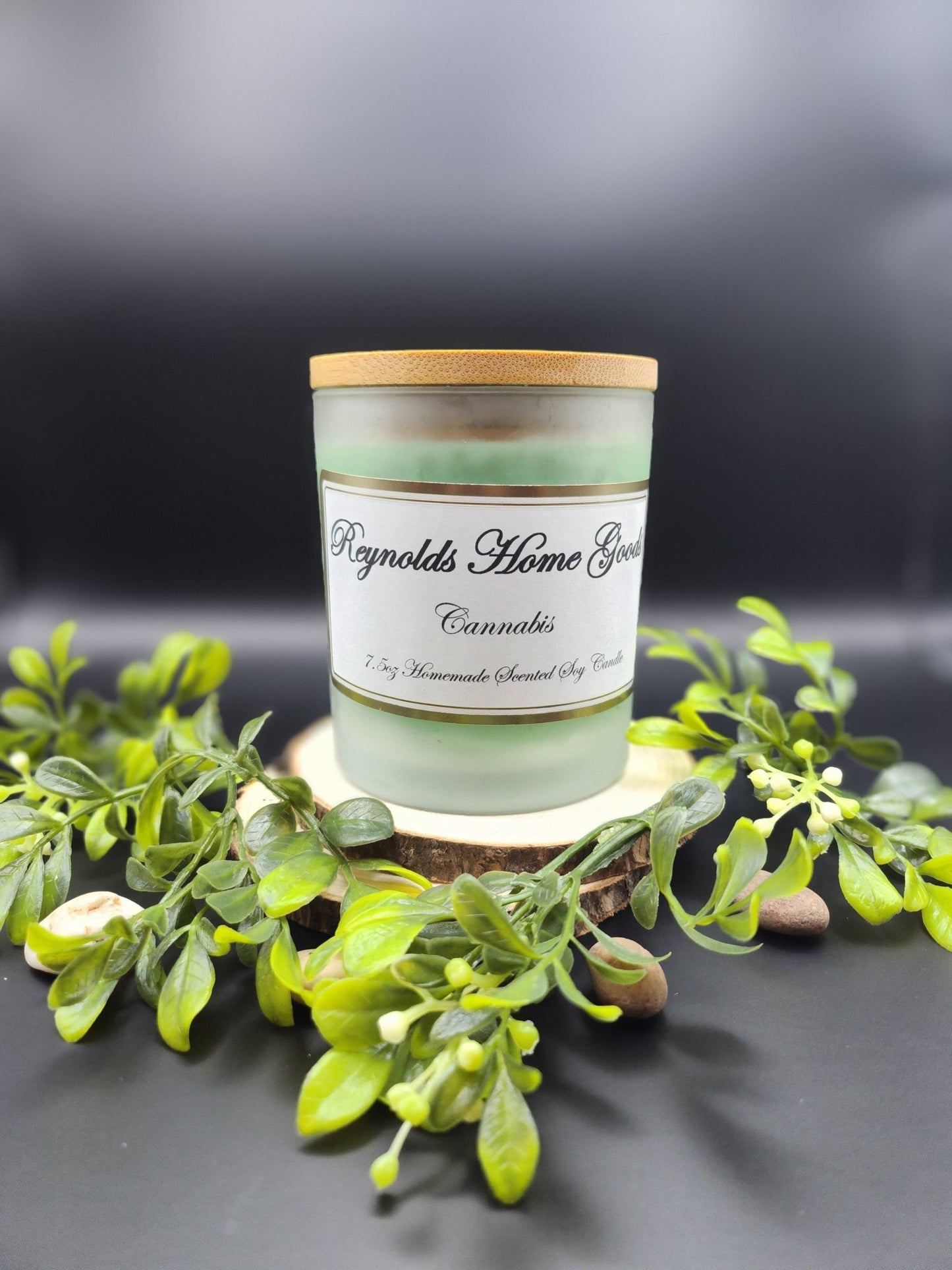 Cannabis 7.5oz Candles - Reynolds Home Goods