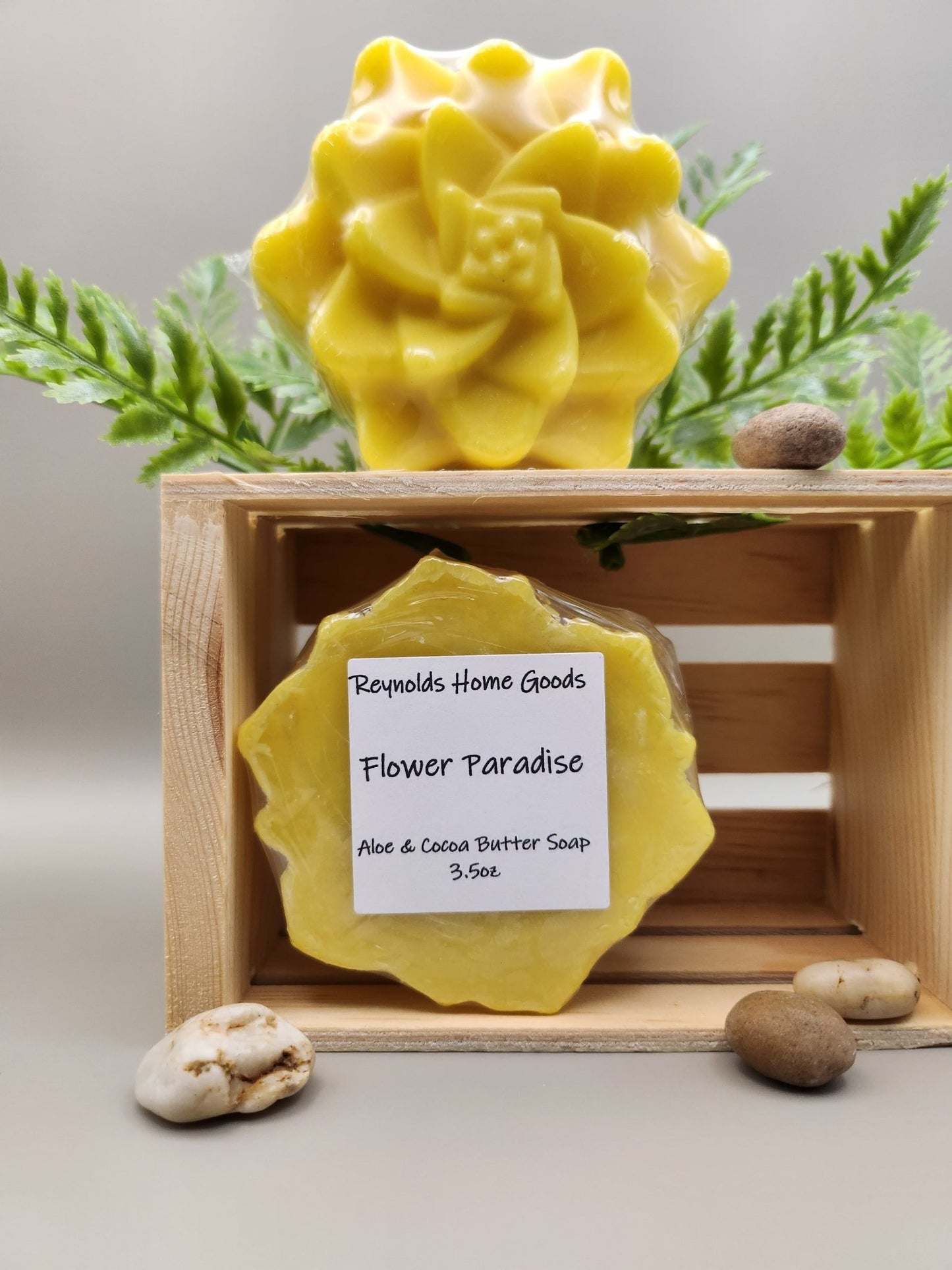 Flower Paradise Aloe & Cocoa Butter Soap - Reynolds Home Goods