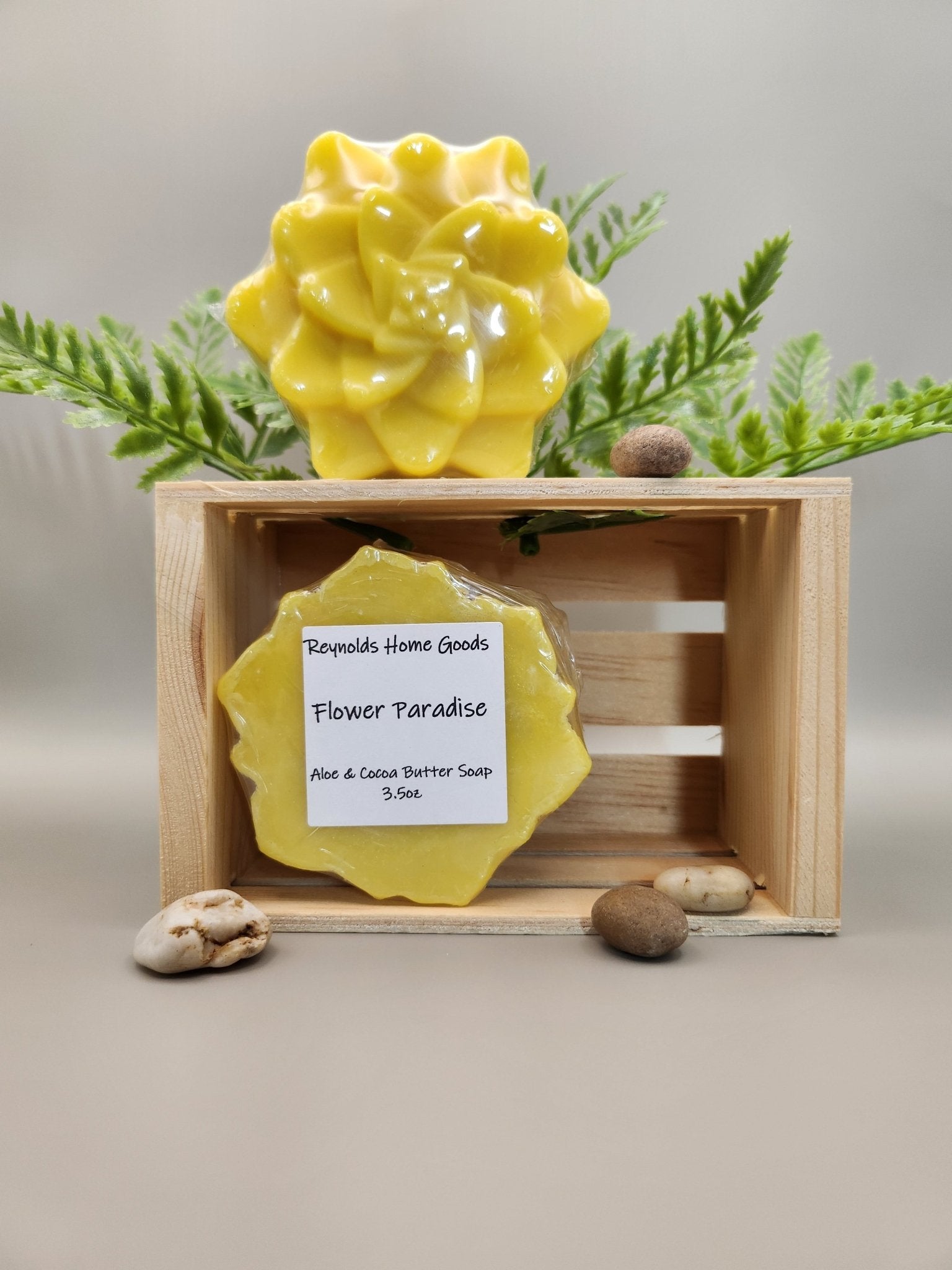 Flower Paradise Aloe & Cocoa Butter Soap - Reynolds Home Goods