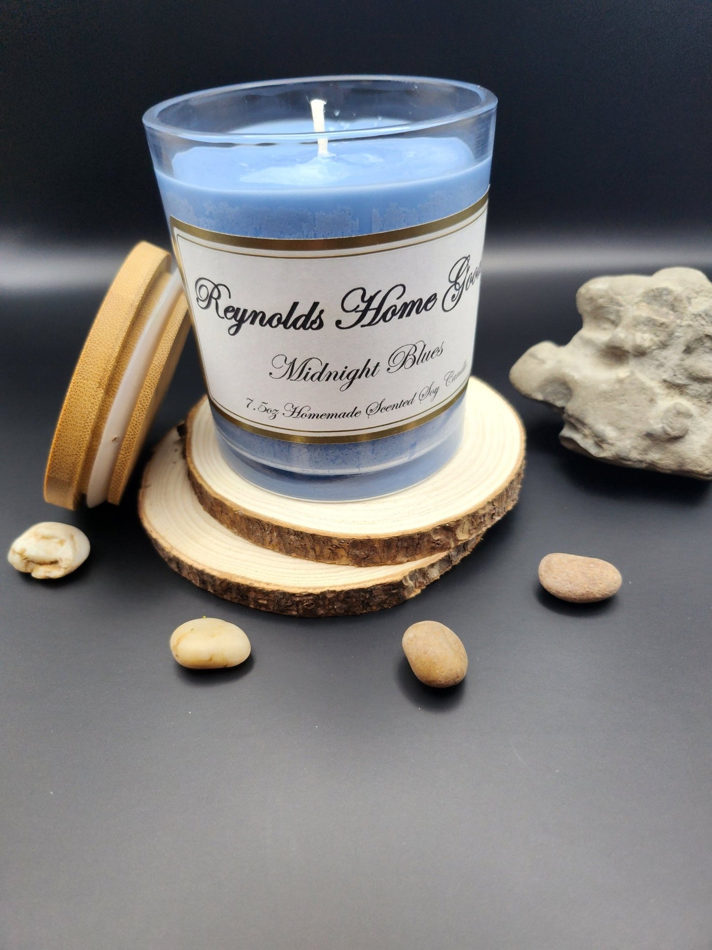 Midnight Blues 7.5oz Candles - Reynolds Home Goods