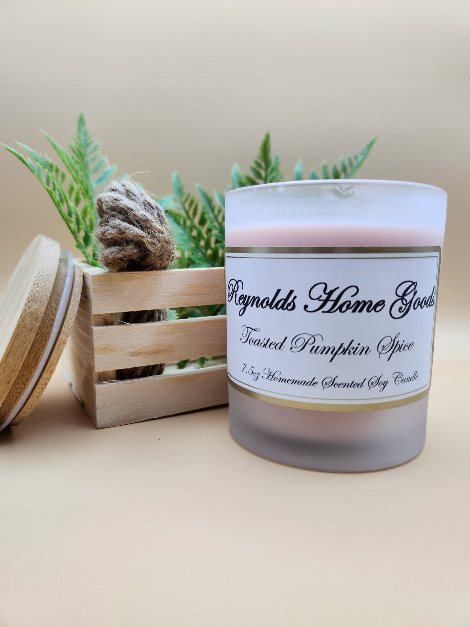 Toasted Pumpkin Spice 7.5oz Candles - Reynolds Home Goods