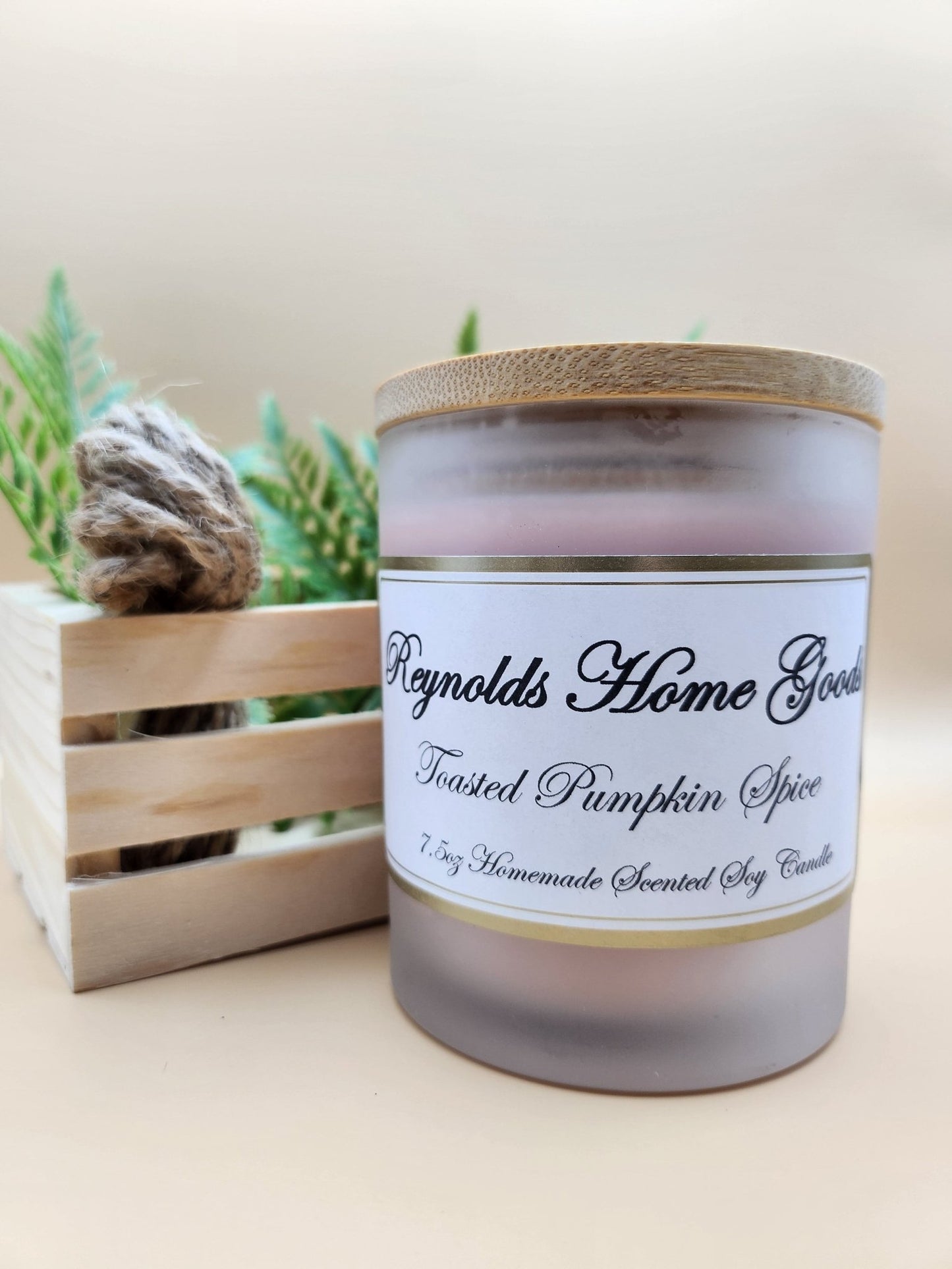 Toasted Pumpkin Spice 7.5oz Candles - Reynolds Home Goods